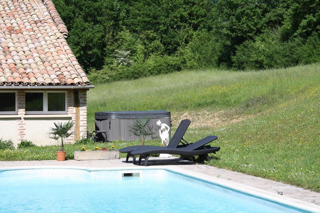 La Perle Du Lot Panzió Castelnau-Montratier Kültér fotó